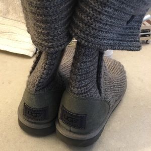 Grey Ugg boots!